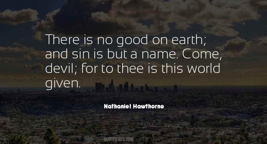 Nathaniel Hawthorne Quotes #1768562