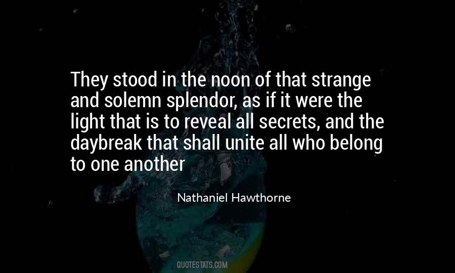 Nathaniel Hawthorne Quotes #990772