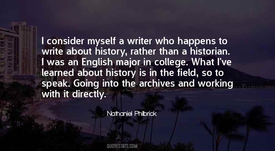 Nathaniel Philbrick Quotes #1564689