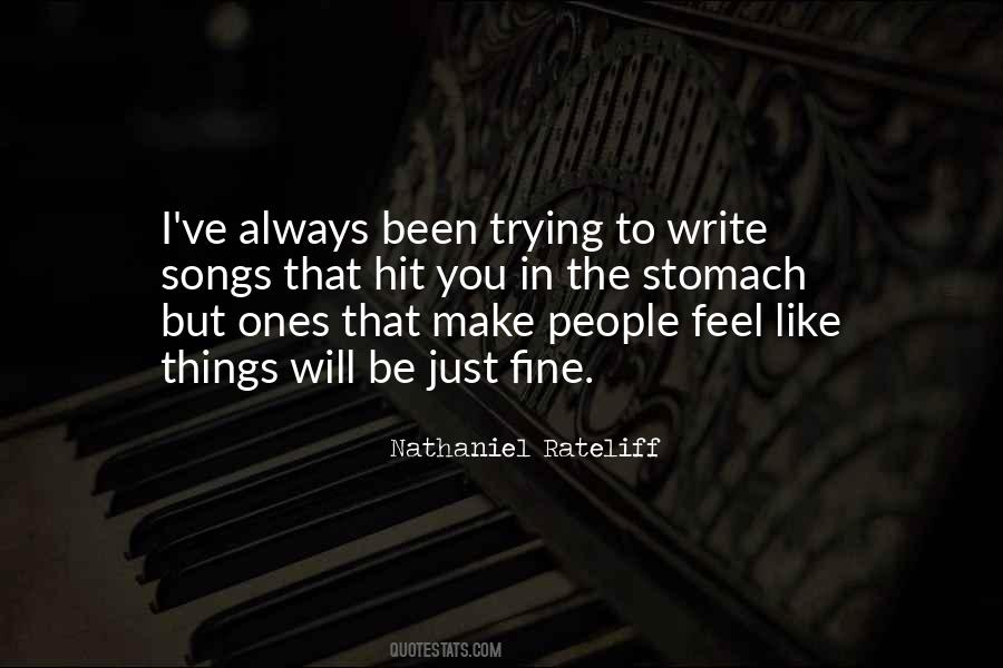 Nathaniel Rateliff Quotes #851481