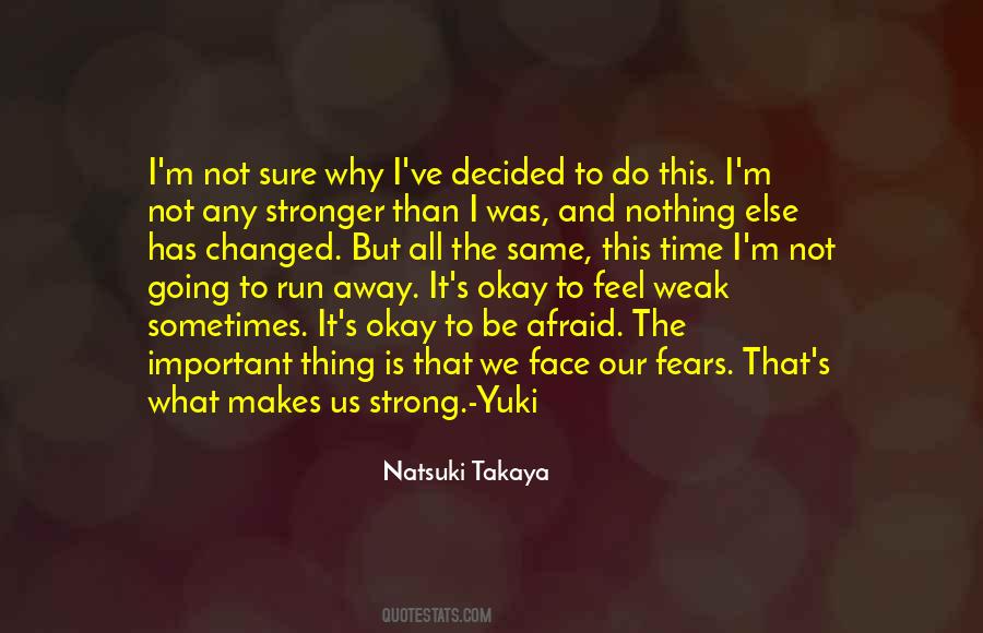 Natsuki Takaya Quotes #1399076