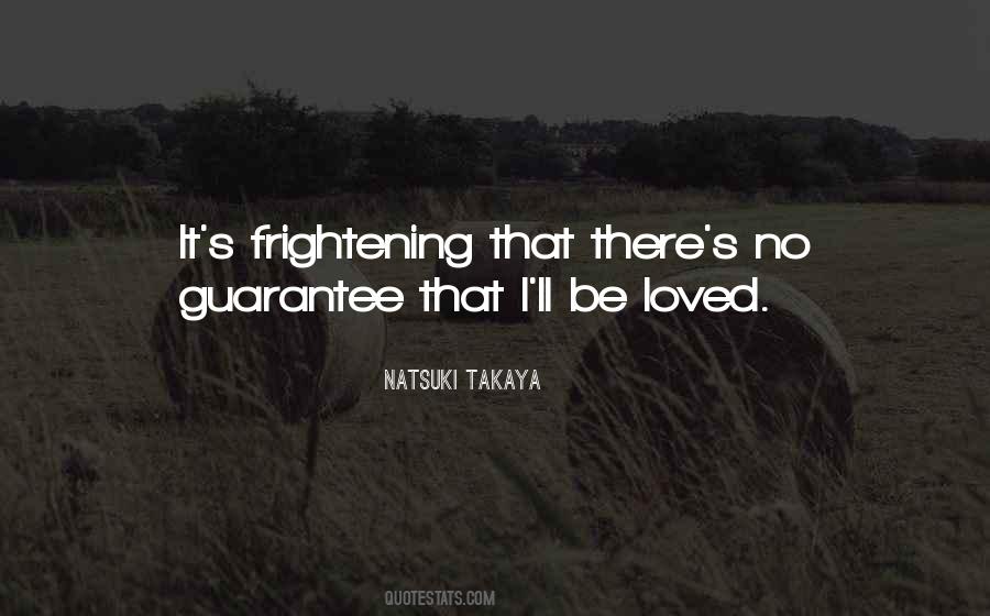 Natsuki Takaya Quotes #1492607