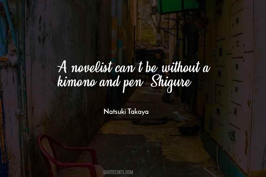 Natsuki Takaya Quotes #566797