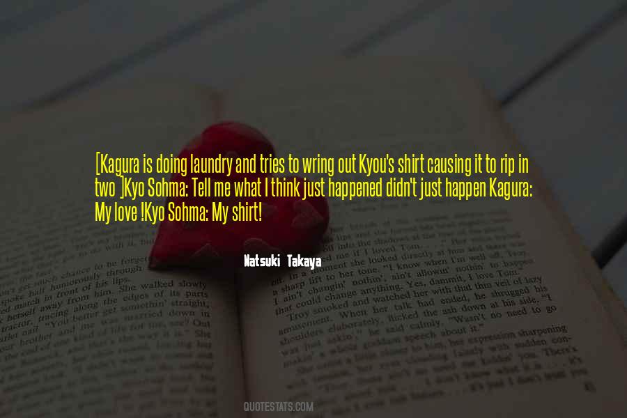Natsuki Takaya Quotes #628564