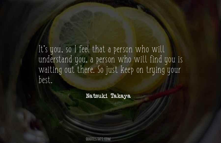Natsuki Takaya Quotes #698201