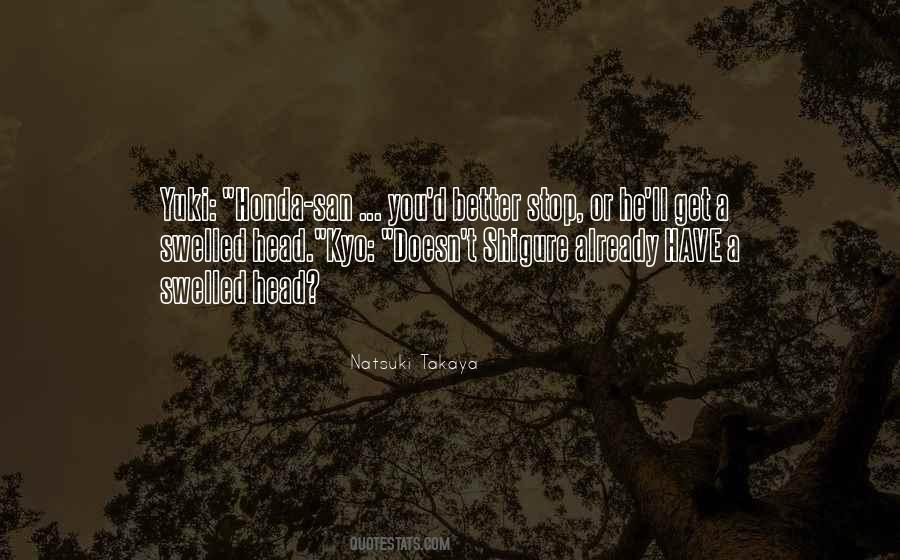 Natsuki Takaya Quotes #738149