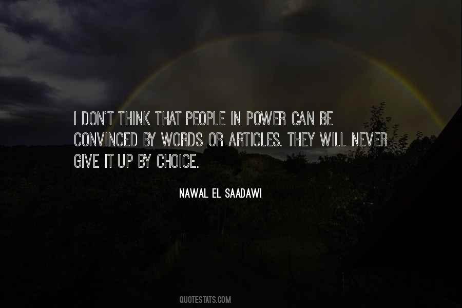 Nawal El Saadawi Quotes #1374703