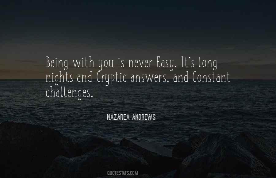 Nazarea Andrews Quotes #107021