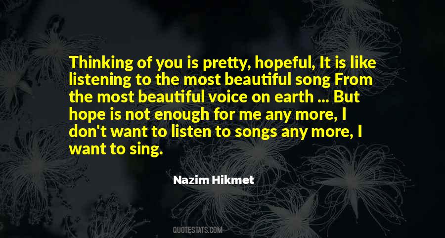 Nazim Hikmet Quotes #795294