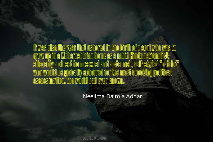 Neelima Dalmia Adhar Quotes #701610
