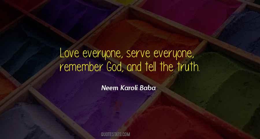 Neem Karoli Baba Quotes #417717