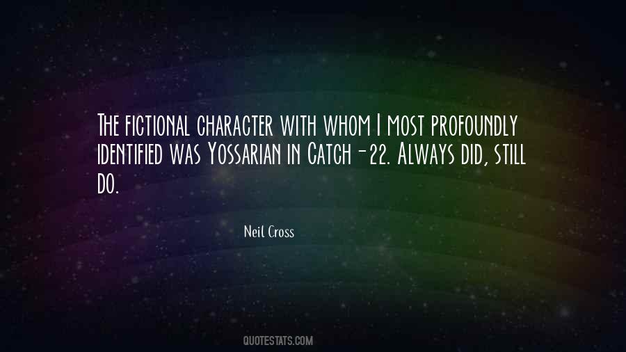 Neil Cross Quotes #119111