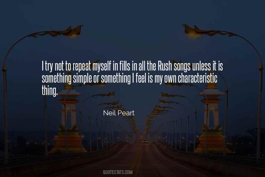 Neil Peart Quotes #494936