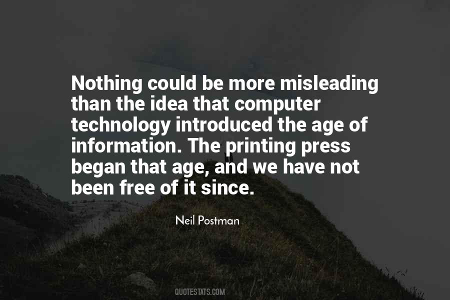 Neil Postman Quotes #245938