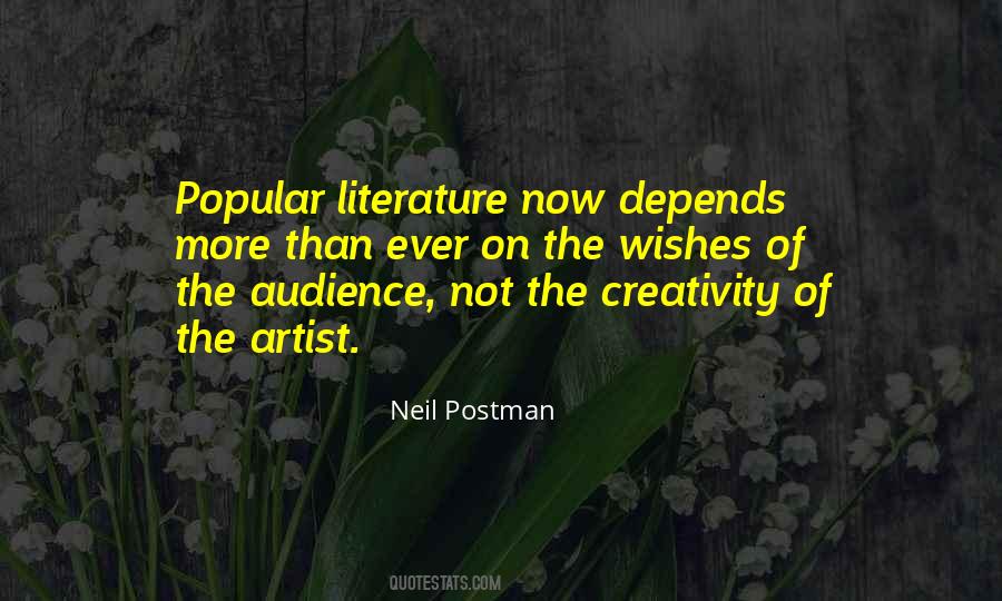 Neil Postman Quotes #308803