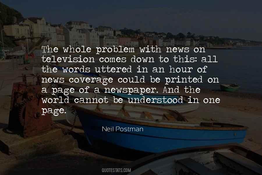 Neil Postman Quotes #529010