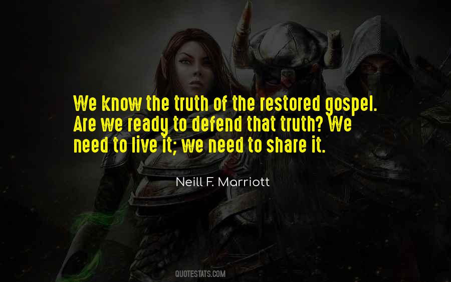 Neill F. Marriott Quotes #973980