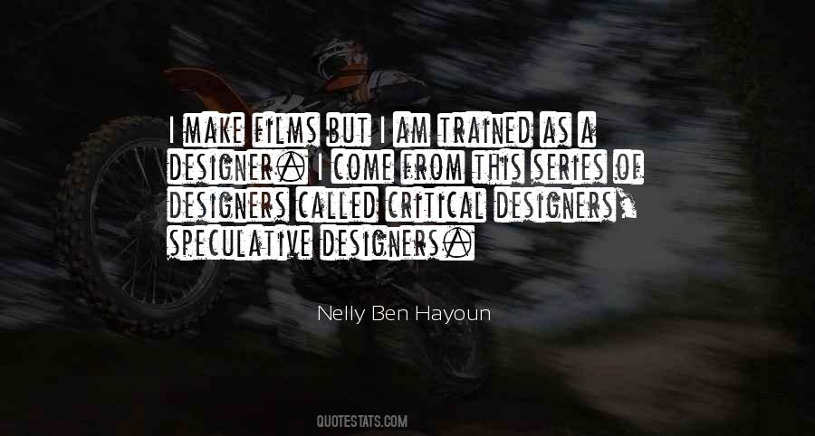 Nelly Ben Hayoun Quotes #419567 Nelly Ben Hayoun Quotes #419567