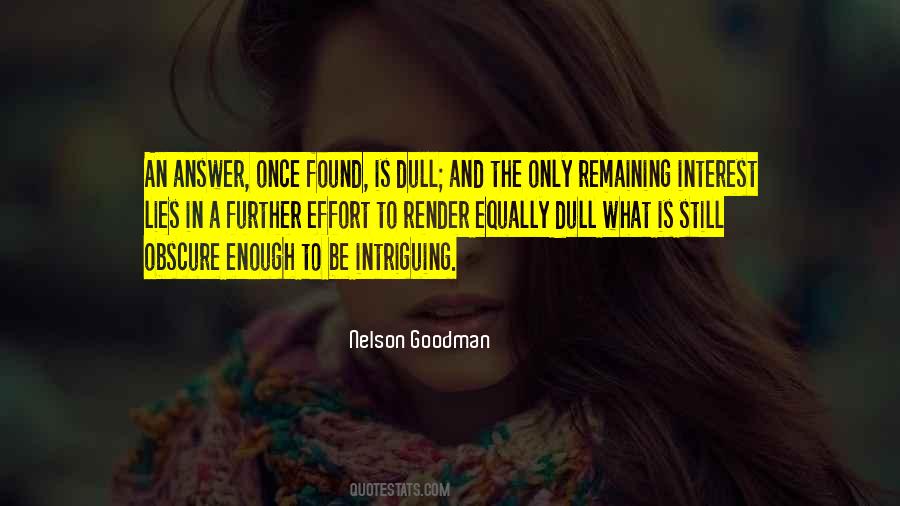 Nelson Goodman Quotes #494037