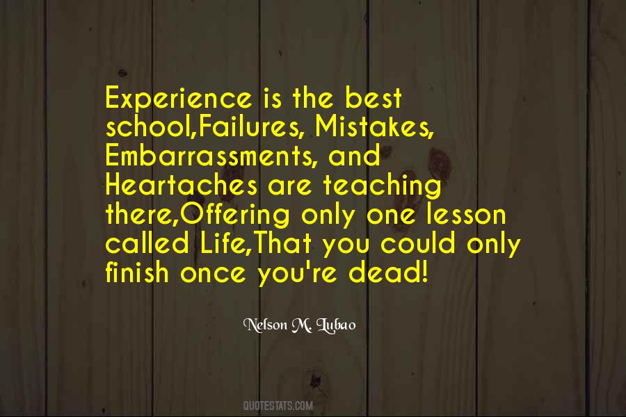 Nelson M. Lubao Quotes #1782838