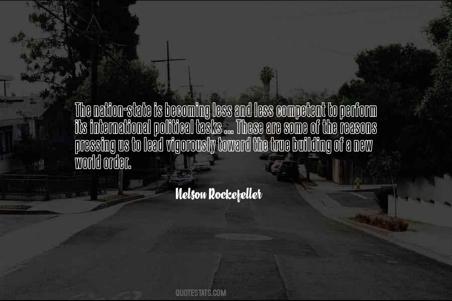 Nelson Rockefeller Quotes #1117987