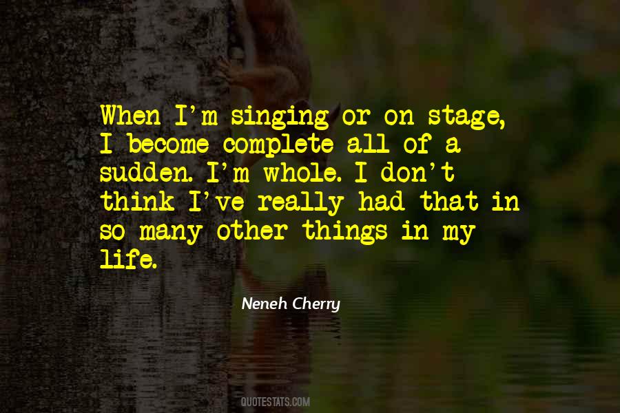 Neneh Cherry Quotes #534717