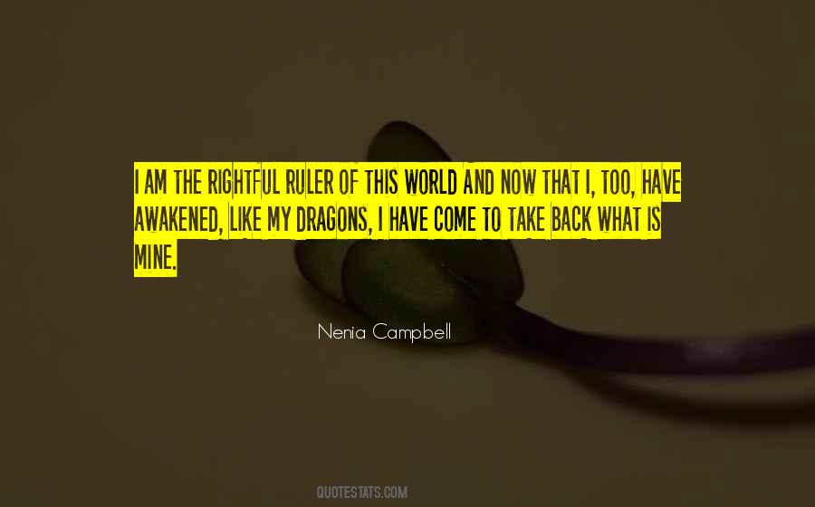 Nenia Campbell Quotes #262272