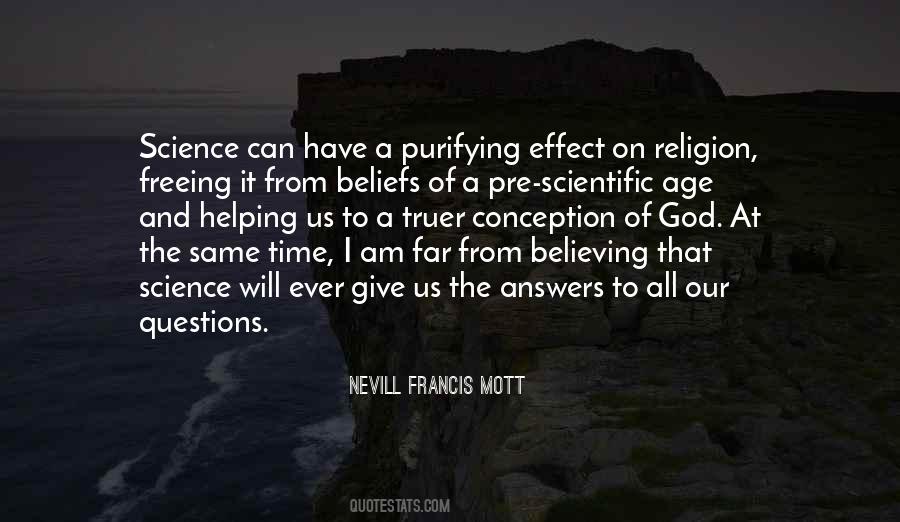 Nevill Francis Mott Quotes #910724