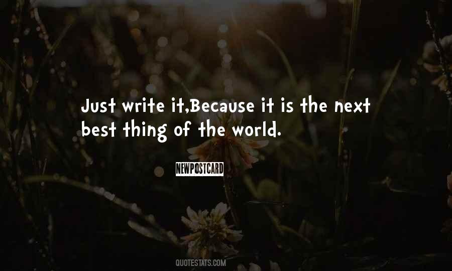 Newpostcard Quotes #782311