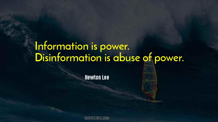 Newton Lee Quotes #974803