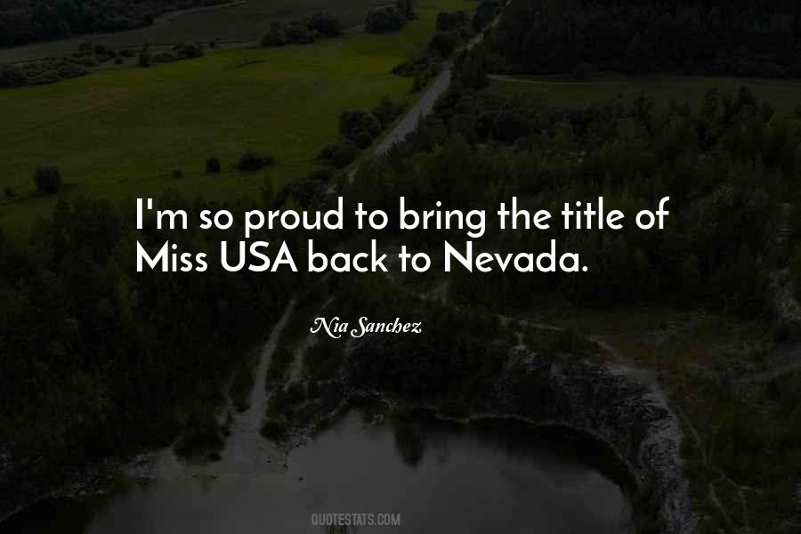 Nia Sanchez Quotes #746479