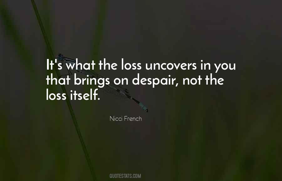 Nicci French Quotes #669402