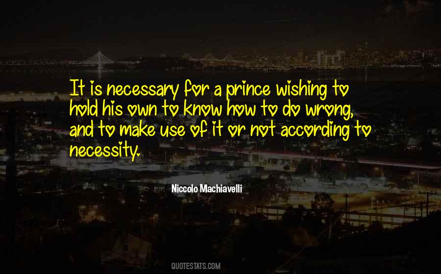 Niccolo Machiavelli Quotes #1470674