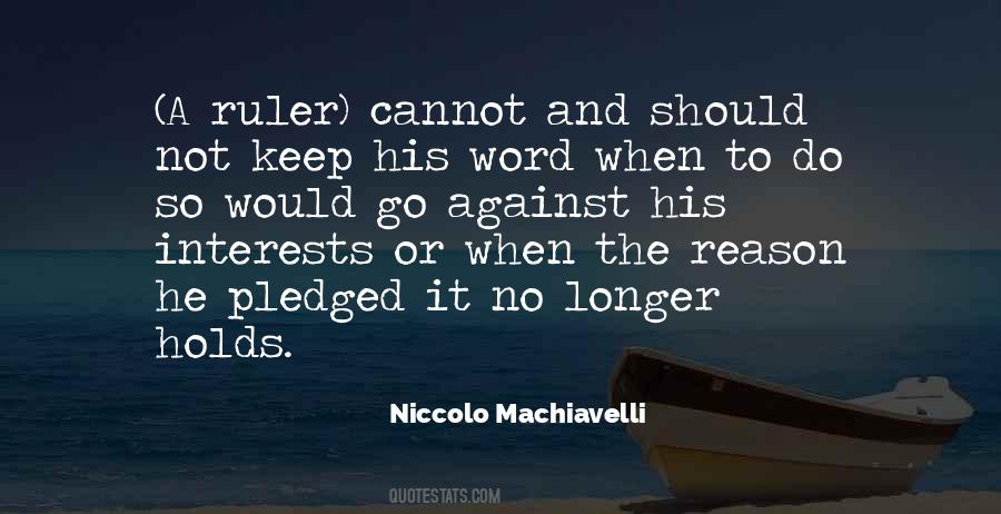 Niccolo Machiavelli Quotes #43087