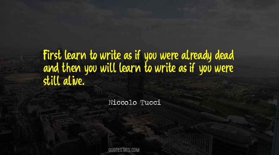 Niccolo Tucci Quotes #315354