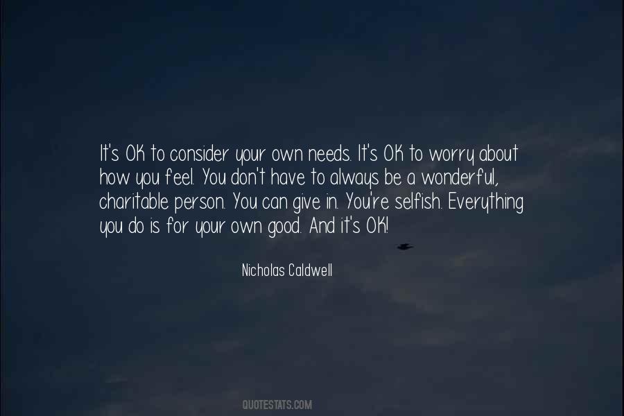 Nicholas Caldwell Quotes #1123302