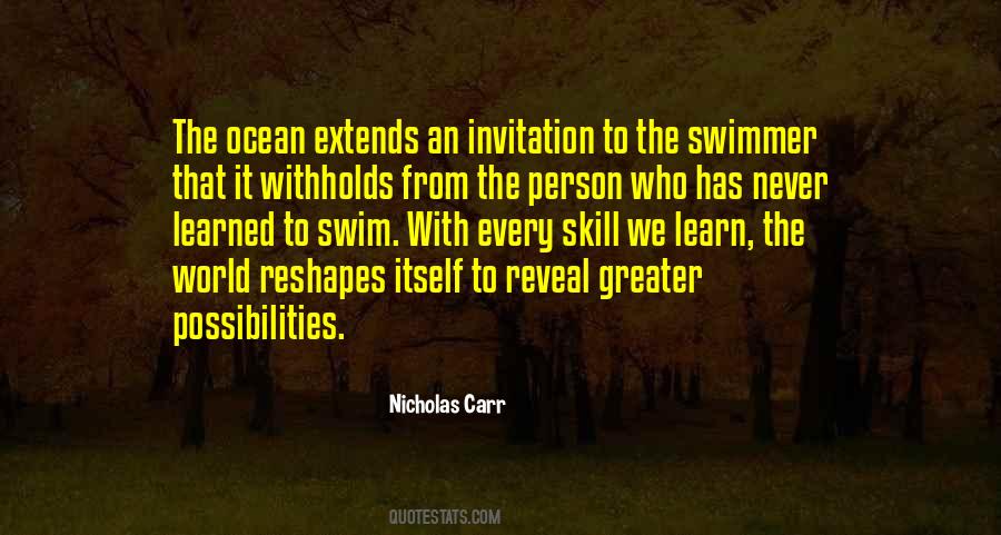 Nicholas Carr Quotes #1175397