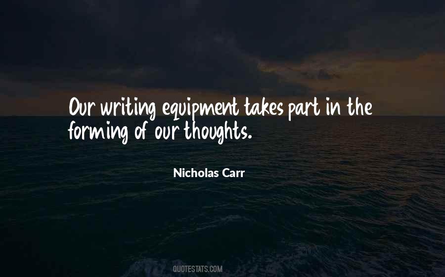 Nicholas Carr Quotes #536688