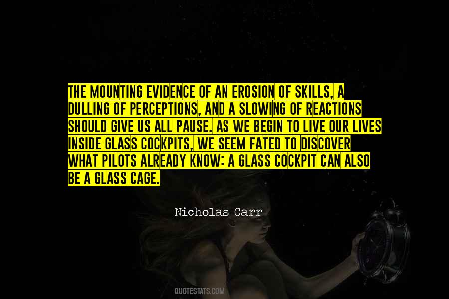 Nicholas Carr Quotes #851925