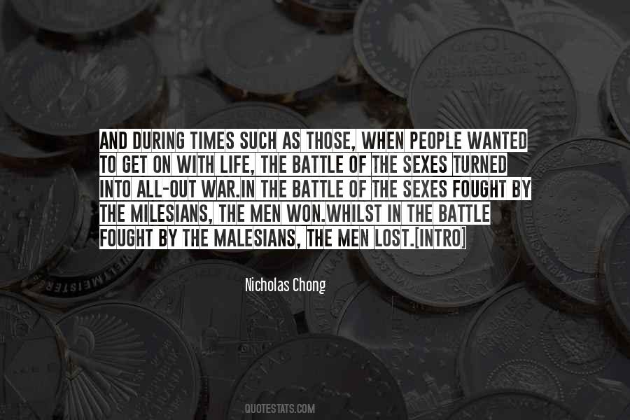 Nicholas Chong Quotes #885607