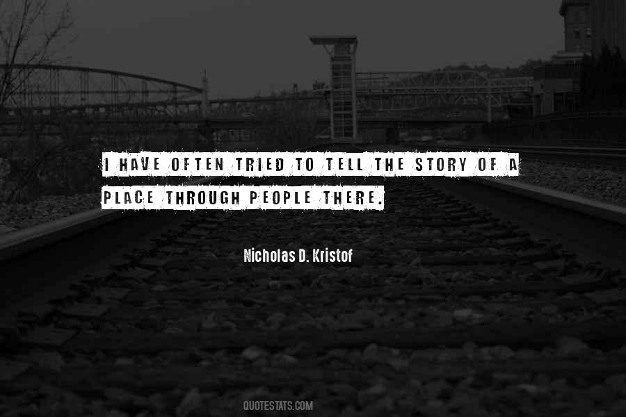Nicholas D. Kristof Quotes #1209255