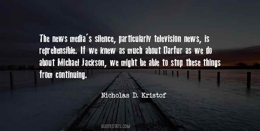 Nicholas D. Kristof Quotes #924007