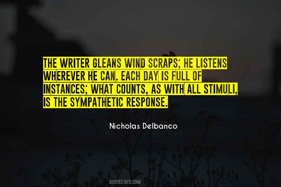 Nicholas Delbanco Quotes #797914