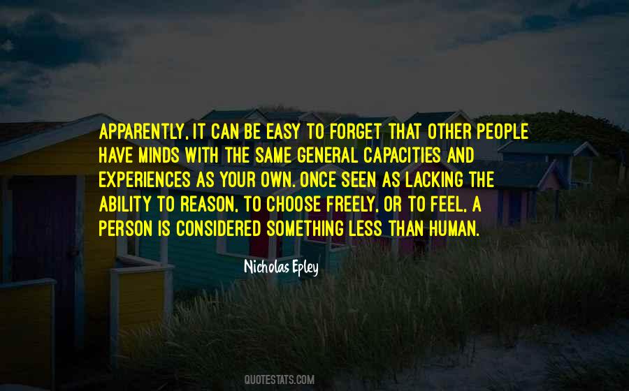 Nicholas Epley Quotes #908756