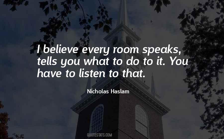 Nicholas Haslam Quotes #883232