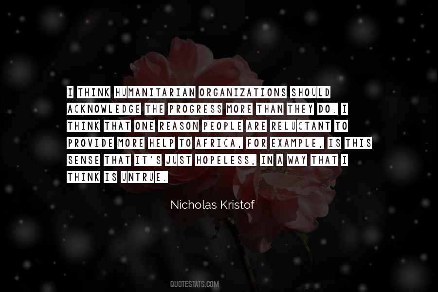 Nicholas Kristof Quotes #1221051