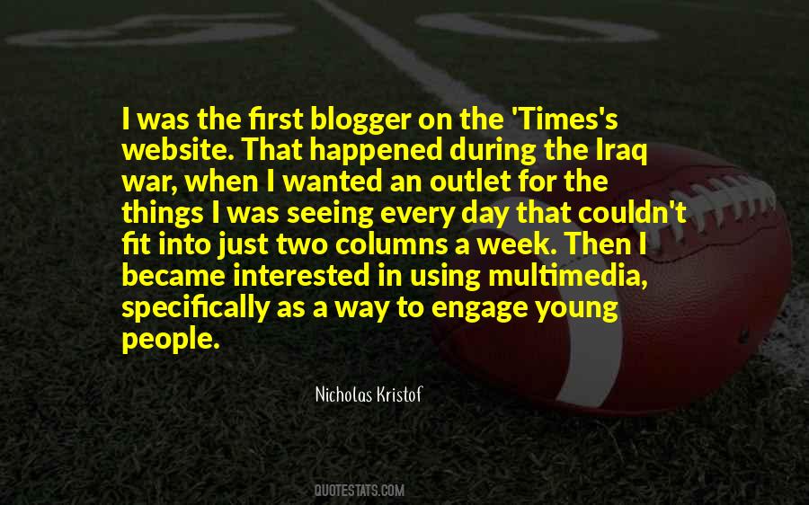 Nicholas Kristof Quotes #292204