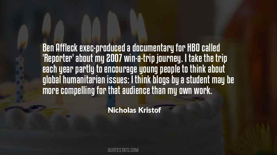 Nicholas Kristof Quotes #658043