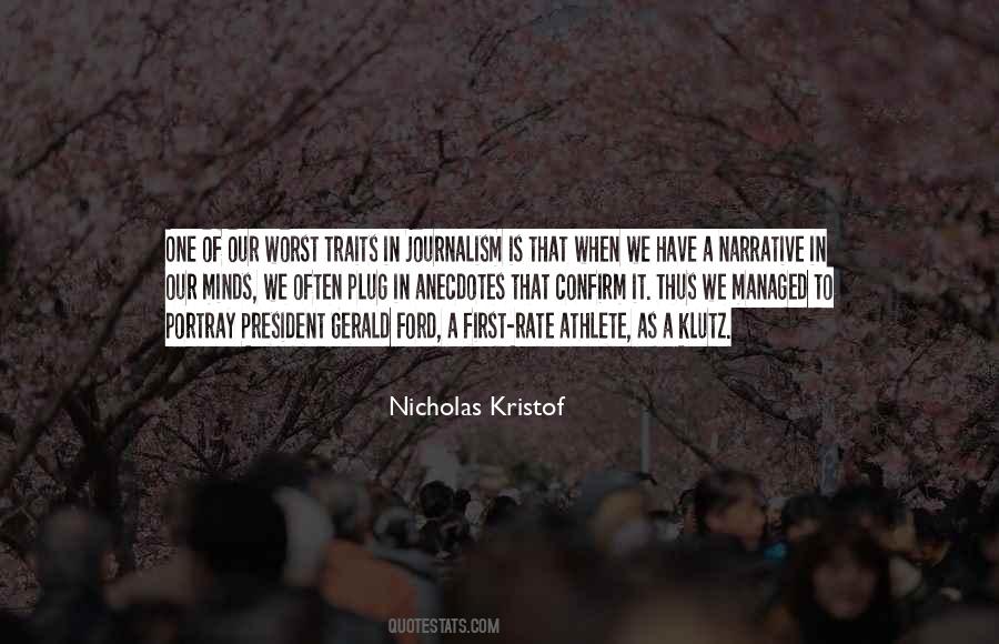 Nicholas Kristof Quotes #803395