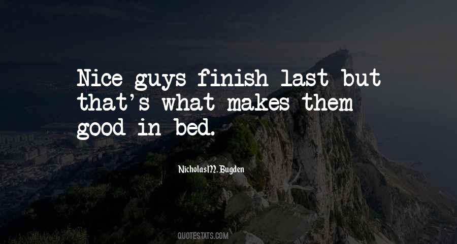 Nicholas M. Bugden Quotes #1267825